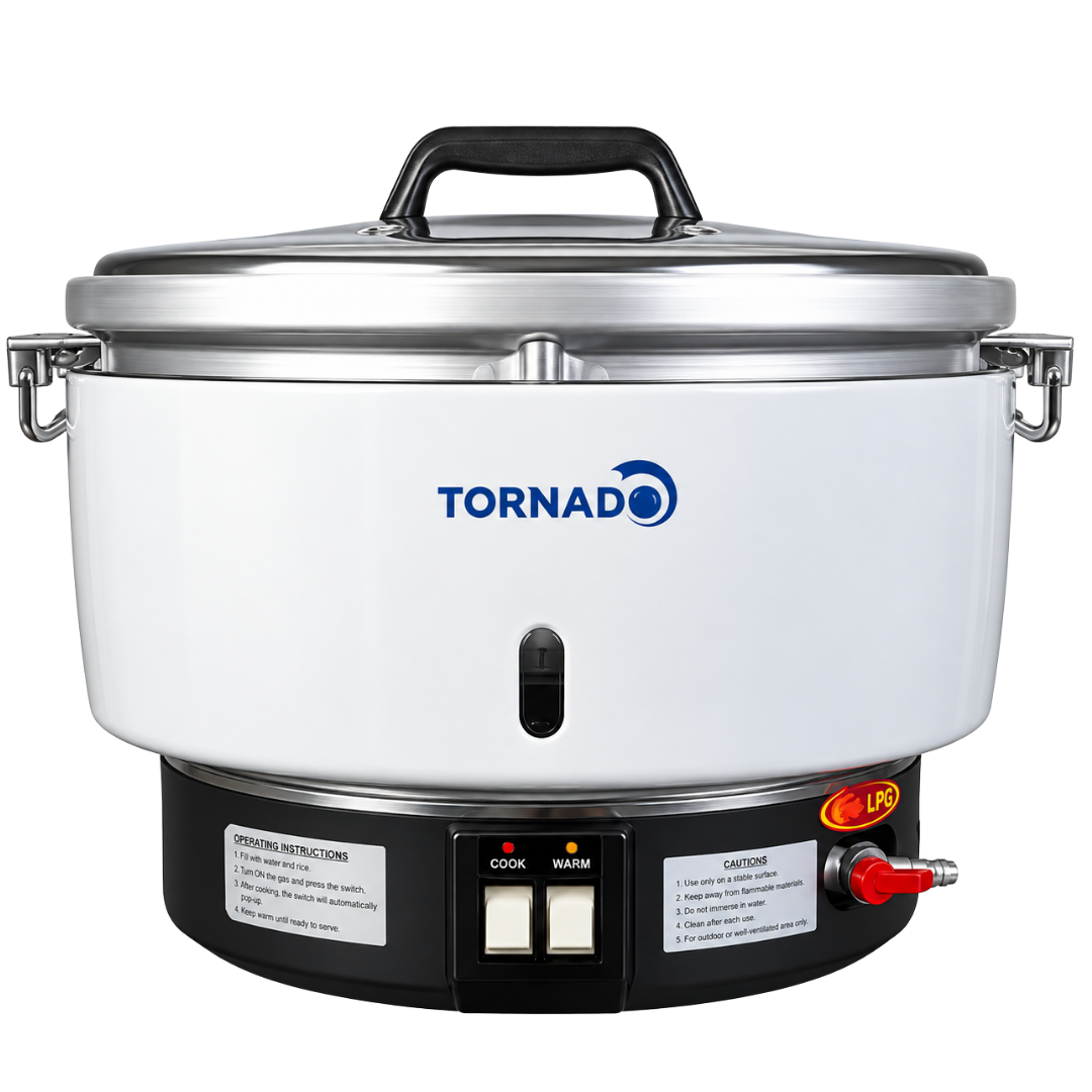 TORNADO RICE COOKER 10LTS GAS